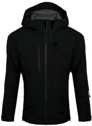 Damska kurtka 3-warstwowa HD09 wodoodporny hardshell. Czarne kurtki GUGGEN MOUNTAIN, na lato, l, bez wzorów, z hardshellu, wakacyjne, z kapturem. Za 929.03 zł.
