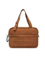 Patrizia Pepe Torebka 2B0125/L152P Brązowy. Brązowe torebki klasyczne Patrizia Pepe, bez wzorów, ze skóry, bez dodatków. Za 1,529.00 zł.