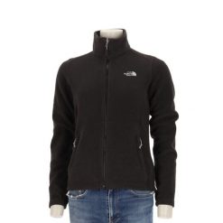 Second life - The North Face bluza polar damska - Stan bardzo dobry. Czarne bluzy bez kaptura The North Face, l, bez wzorów, z materiału, bez kaptura, trekkingowe. Za 170.36 zł.