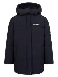 Converse Płaszcz zimowy w kolorze czarnym rozmiar: 152/158. Czarne płaszcze Converse, na zimę, bez wzorów, bez kaptura. Za 349.73 zł.