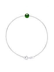 Pearl Addict Srebrna bransoletka z perłą rozmiar: onesize. Szare bransoletki Pearl Addict, z perłą, srebrne. Za 130.99 zł.