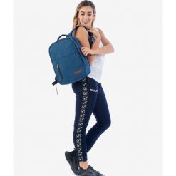 Plecak Givova City Royal Jeans - Styl i Funkcjonalność. Niebieskie plecaki Givova, bez wzorów, z jeansu, bez dodatków. Za 170.99 zł.