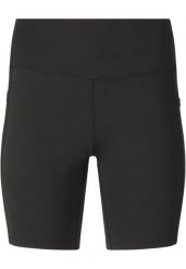 Szorty damskie Athlecia Elli V2. Czarne szorty sportowe Athlecia, bez wzorów, z materiału, do biegania. Za 188.00 zł.