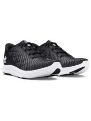 Under Armour Buty "Charged Speed Swift" w kolorze czarnym do biegania rozmiar: 40. Czarne buty treningowe Under Armour, bez wzorów, z materiału, bez zapięcia, do biegania. Za 219.45 zł.