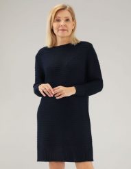 Prążkowana sukienka. Sukienki Unisono, s, bez wzorów, z dzianiny, bez kołnierzyka, bez ramiączek, mini. Za 139.00 zł.