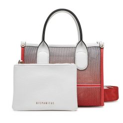 Torebka Hispanitas. Czerwone torebki klasyczne Hispanitas, bez wzorów, klasyczne, bez dodatków. Za 329.99 zł.