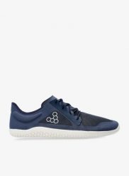 Buty treningowe damskie Vivobarefoot Primus Lite IV. Niebieskie buty treningowe VIVOBAREFOOT, bez wzorów, z materiału, bez zapięcia, trekkingowe. Za 587.10 zł.