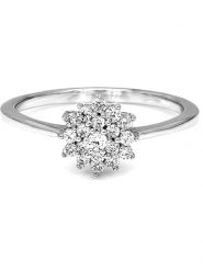 Diamant Vendôme Złoty pierścionek z diamentami rozmiar: 53. Szare pierścionki Diamant Vendôme, z diamentem, złote. Za 2,174.99 zł.