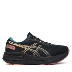 Buty do biegania Asics. Czarne buty do biegania ASICS, bez wzorów, bez zapięcia, do biegania. Za 569.99 zł.