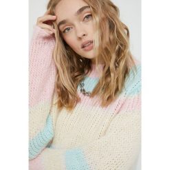 Pieces sweter damski ciepły. Swetry Pieces, l, bez wzorów, ze splotem, bez ramiączek. W wyprzedaży za 97.99 zł.