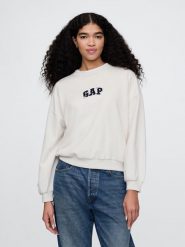 GAP Bluza w kolorze kremowym rozmiar: XL. Brązowe bluzy GAP, xl, bez wzorów, bez kaptura. Za 114.71 zł.
