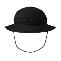 Kapelusz turystyczny Boonie Mk2 Black. Czarne kapelusze HELIKON-TEX, bez wzorów, sportowe. Za 80.99 zł.