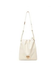 PINKO Torebka Slouchy Classic Bag PE 25 PLTT 104359 A270 Écru. Torebki klasyczne Pinko, bez wzorów, ze skóry, bez dodatków. Za 1,649.00 zł.