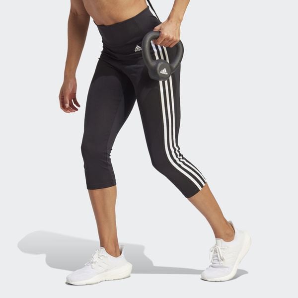 Szorty adidas Wms Designed 2 Move 3-stripes 34 Tight, Kobiety. Białe szorty sportowe adidas, bez wzorów, na jogę i pilates. Za 190.00 zł.