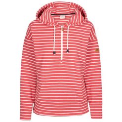 Damska Bluza Z Kapturem Softly. Niebieskie bluzy Trespass, l, bez wzorów, sportowe, bez ramiączek, z kapturem. Za 213.99 zł.