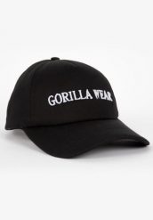 Czapka z daszkiem Gorilla Wear Sharon Ponytail. Czarne czapki z daszkiem GORILLA WEAR, bez wzorów, z bawełny. Za 124.75 zł.