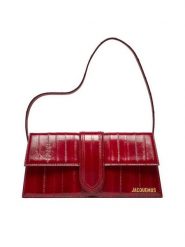 JACQUEMUS Torebka Le Bambino Long 221BA013-3169 Czerwony. Czerwone torebki klasyczne JACQUEMUS, bez wzorów, ze skóry, bez dodatków. Za 3,789.00 zł.