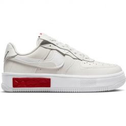 Buty do chodzenia damskie Nike Air Force 1 Fontanka. Brązowe buty treningowe Nike, bez wzorów, z materiału, bez zapięcia, trekkingowe, Nike Air Force. Za 582.55 zł.