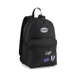 Plecak z naszywkami PUMA PUMA Black. Czarne plecaki Puma, z aplikacjami, bez dodatków. Za 104.99 zł.