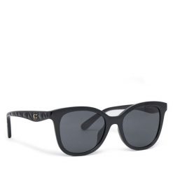 Okulary przeciwsłoneczne Coach. Czarne okulary przeciwsłoneczne Coach, bez wzorów. Za 429.99 zł.