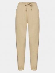 Outhorn Spodnie dresowe OTHAW23TTROF478 Beżowy Regular Fit. Brązowe spodnie dresowe Outhorn, bez wzorów, z bawełny. Za 79.99 zł.