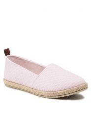 Jenny Fairy Espadryle WSK1609-03 Różowy. Czerwone espadryle Jenny Fairy, bez wzorów, z materiału, bez obcasa. Za 69.99 zł.