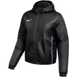 Kurtka damska Nike Therma-FIT Park 26. Czarne kurtki Nike, na zimę, bez wzorów, sportowe, bez kaptura. Za 459.51 zł.