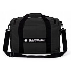 Torba sportowa podróżna Sapphire ST-170 24l. Czarne torby podróżne SAPPHIRE, bez wzorów. W wyprzedaży za 49.90 zł.