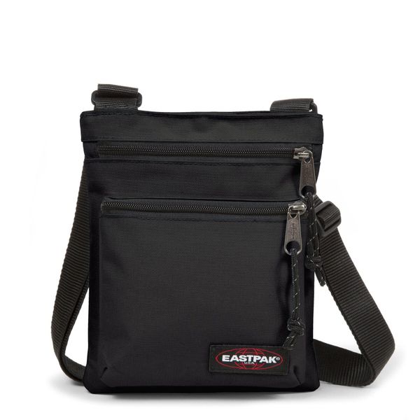 Torba na ramię Eastpak Rusher. Czarne torby na laptopa Eastpak, bez wzorów, na ramię. Za 79.00 zł.
