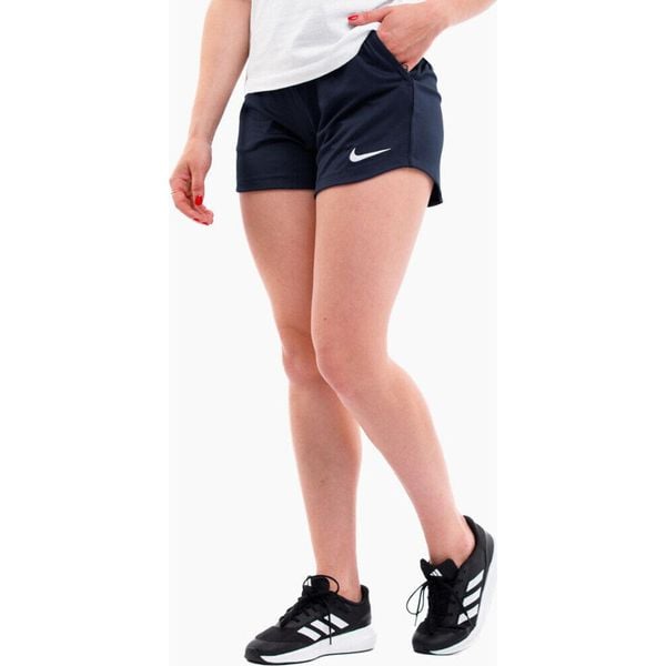 Spodenki treningowe damskie Nike Df Park 20 Short Kz. Niebieskie szorty sportowe Nike, bez wzorów. Za 223.38 zł.
