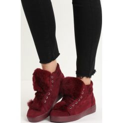 Bordowe Sneakersy Taryn. Botki marki Born2be. Za 59.99 zł.