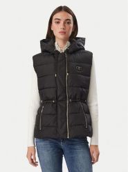 Liu Jo Sport Bezrękawnik TF6120 TS62A Czarny Regular Fit. Czarne kamizelki Liu Jo Sport, xs, bez wzorów, z syntetyku, sportowe, bez ramiączek, bez kaptura. Za 769.99 zł.