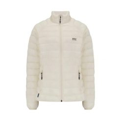 Damska kurtka puchowa Mac In A Sac Synergy. Białe kurtki Mac In A Sac, bez wzorów, z puchu, bez kaptura. Za 414.50 zł.