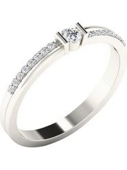 Diamant Vendôme Złoty pierścionek z diamentami rozmiar: 57. Szare pierścionki Diamant Vendôme, z diamentem, złote. Za 1,252.99 zł.