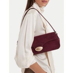 Torebka GINO ROSSI. Czerwone torebki klasyczne Gino Rossi, bez wzorów, klasyczne, bez dodatków. Za 349.99 zł.