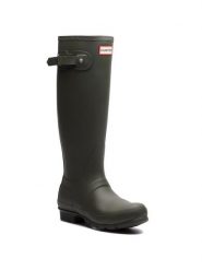 Hunter Kalosze Original Tall WFT1000RMA Zielony. Zielone kalosze Hunter, bez wzorów, z kauczuku, bez zapięcia. Za 409.99 zł.