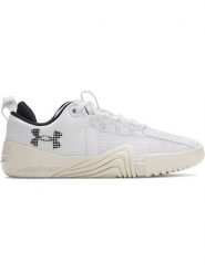 Under Armour Buty sportowe w kolorze białym rozmiar: 40,5. Białe buty treningowe Under Armour, bez wzorów, z materiału, bez zapięcia, outdoorowe. Za 332.24 zł.