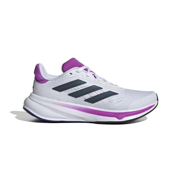 Damskie buty do biegania adidas Response Super. Fioletowe buty do biegania adidas, bez wzorów, z materiału, bez zapięcia, do biegania. Za 361.00 zł.