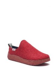 Comfortfusse Kapcie w kolorze czerwonym rozmiar: 38. Czerwone kapcie Comfortfüße, bez wzorów, z materiału. Za 260.99 zł.