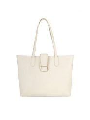 GINO ROSSI Torebka C-1-1 Beżowy jasny. Brązowe shopper bag Gino Rossi, bez wzorów, ze skóry, bez dodatków. Za 279.99 zł.