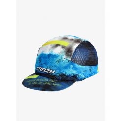 Czapka z daszkiem do biegania Crazy Pacman Cap Run - magic mountain. Niebieskie czapki z daszkiem Crazy, bez wzorów. Za 240.99 zł.