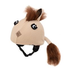 Czapka / nakładka na kask narciarski KOŃ. Czapki zimowe CASCO, bez wzorów, sportowe. Za 30.00 zł.