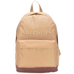 Plecak unisex Skechers Denver Backpack pojemność 20 L. Brązowe plecaki Skechers, bez wzorów, bez dodatków. Za 69.99 zł.