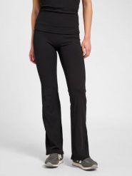 Legginsy proste dla kobiet Hummel Prima. Brązowe legginsy Hummel, bez wzorów, z materiału. Za 290.50 zł.