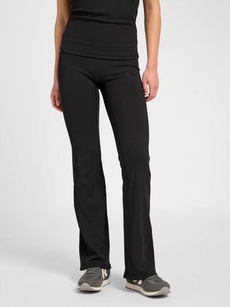 Legginsy proste dla kobiet Hummel Prima. Brązowe legginsy Hummel, bez wzorów, z materiału. Za 256.50 zł.