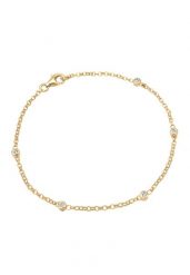Elli Damski zegarek Classic Basic z kryształkami ze srebra próby 925 Bransoletki 1 ct. Bransoletki Elli, z kryształem, srebrne. Za 243.99 zł.