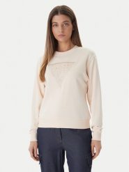 Guess Bluza W6GQ09 K3183 Różowy Regular Fit. Czerwone bluzy Guess, s, z aplikacjami, z bawełny, bez kaptura. Za 429.99 zł.