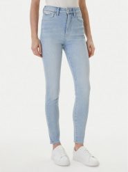 Calvin Klein Jeans Jeansy LV047F701G Błękitny Skinny Fit. Niebieskie jeansy Calvin Klein Jeans, bez wzorów, z bawełny. Za 409.99 zł.