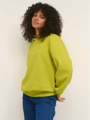 Kaffe Bluza KAsally 10507152 Zielony Regular Fit. Zielone bluzy Kaffe, m, bez wzorów, z bawełny, bez kaptura. Za 199.99 zł.