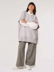 Apricot Sweter w kolorze jasnoszarym rozmiar: S. Szare swetry Apricot, s, bez wzorów, bez ramiączek. Za 127.65 zł.